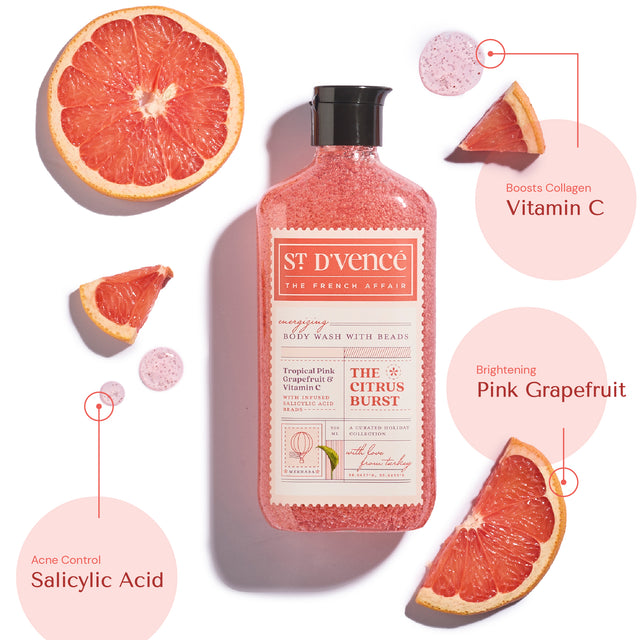 Citrus Burst - Grapefruit & Vit C Body Wash with Salicylic Acid