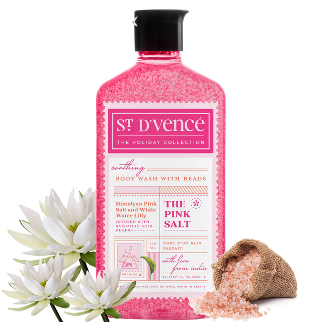 Pink Salt - Himalayan Pink Salt & White Water Lily Body Wash