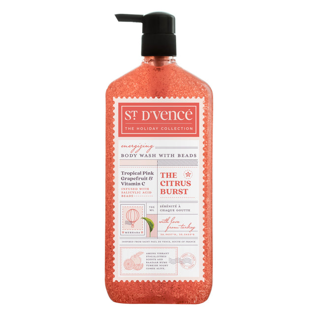 Citrus Burst - Grapefruit & Vit C Body Wash with Salicylic Acid