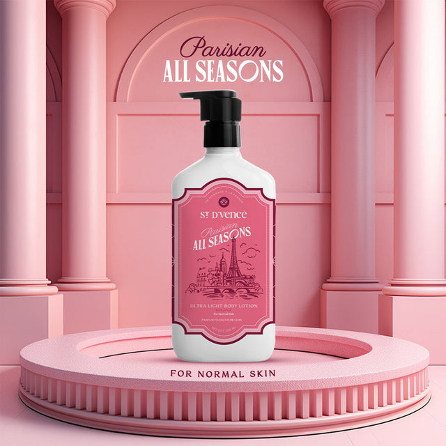 Parisian All-Seasons Ultra Lightweight Summer Body Lotion for All Skin Types
