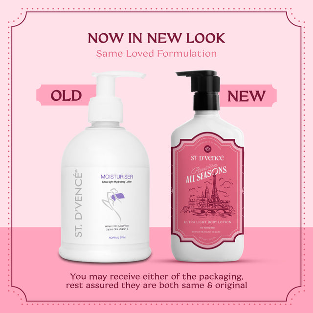 Parisian All-Seasons Ultra Lightweight Summer Body Lotion for All Skin Types