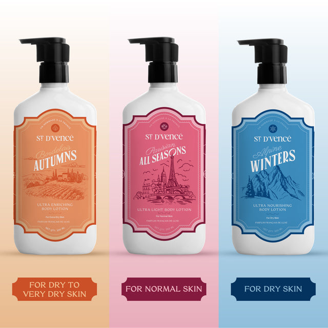 Parisian All-Seasons Ultra Lightweight Summer Body Lotion for All Skin Types