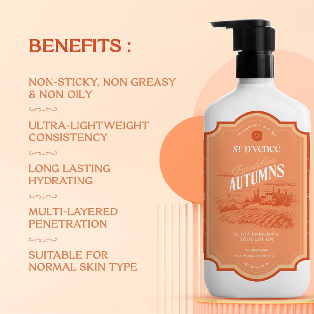 Bordelais Autumn Ultra Enriching Body Lotion for Extra Dry Skin