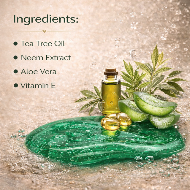 Tea Tree & Neem Oil Anti-Acne Face Wash