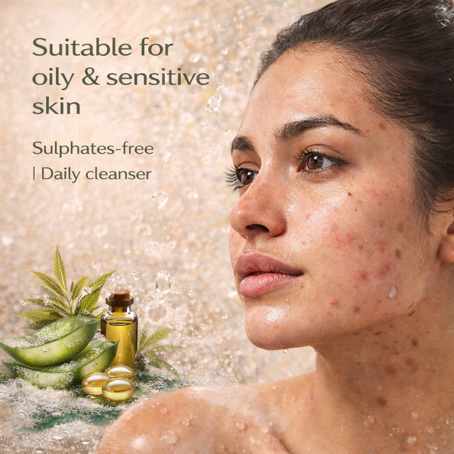 Tea Tree & Neem Oil Anti-Acne Face Wash