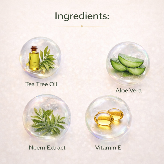 Tea Tree & Neem Oil Anti-Acne Face Wash