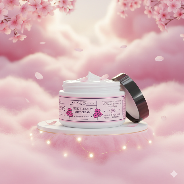 Summer Soft Face Cream - Cherry Blossom & Shea Butter, 200 gm