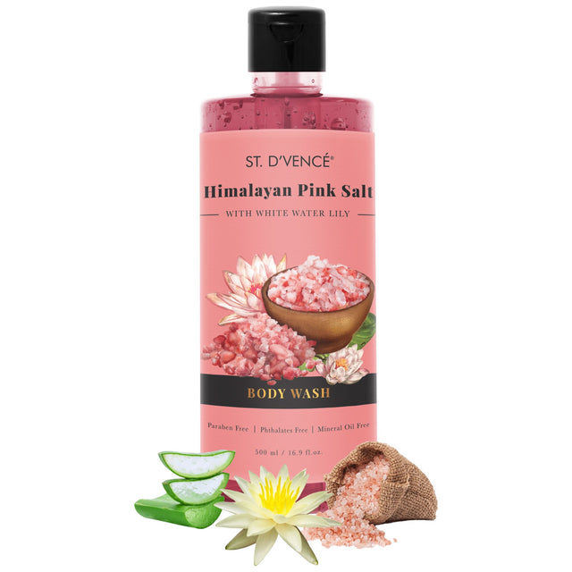 Pink Salt - Himalayan Pink Salt & White Water Lily Body Wash