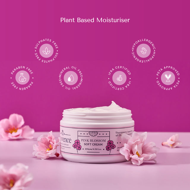 Summer Soft Cream Pink Blossom - Cherry Blossom & Shea Butter, 200 gm