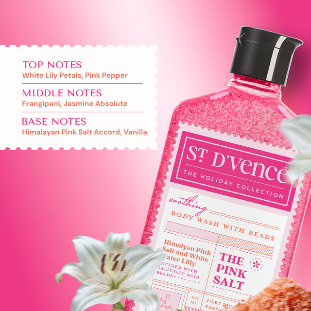 Pink Salt - Himalayan Pink Salt & White Water Lily Body Wash