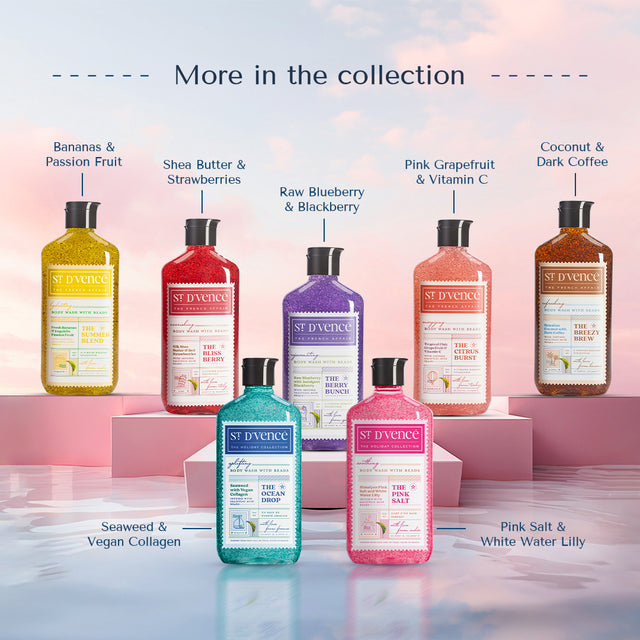 Summer Blend - Nettoyant pour le corps banane et fruit de la passion avec acide salicylique, 300 ml