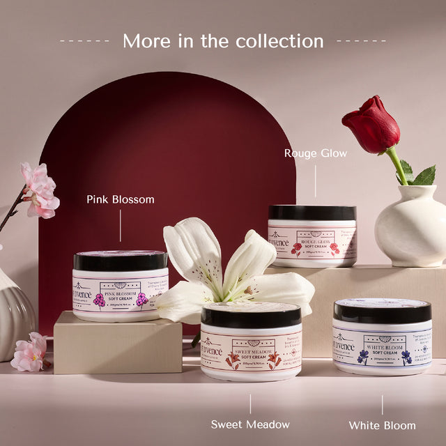 White Bloom - Crème Douce Jasmin & Iris au Beurre de Karité 200 g
