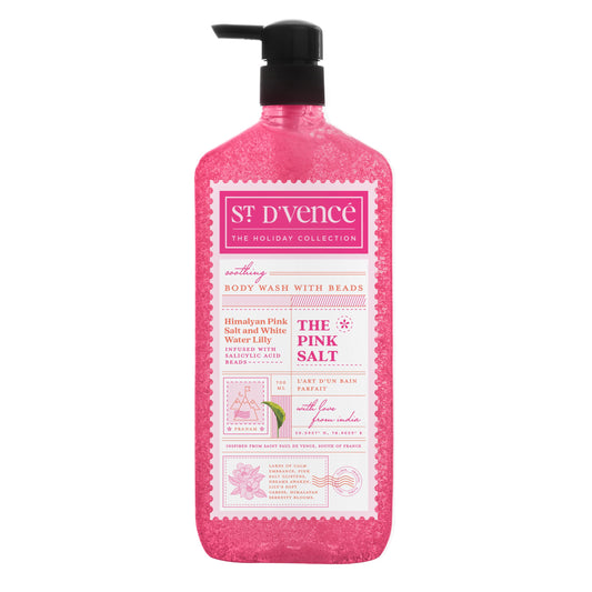 Pink Salt - Himalayan Pink Salt & White Water Lily Body Wash
