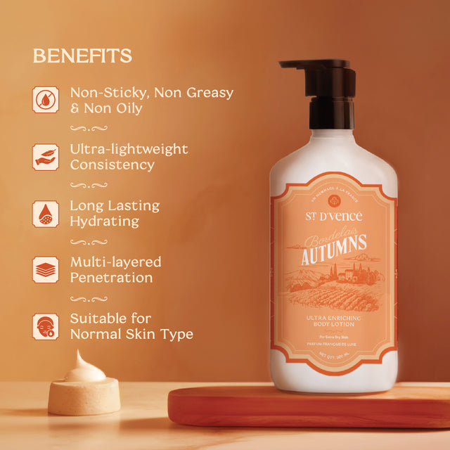 Bordelais Autumn Ultra Enriching Body Lotion for Extra Dry Skin