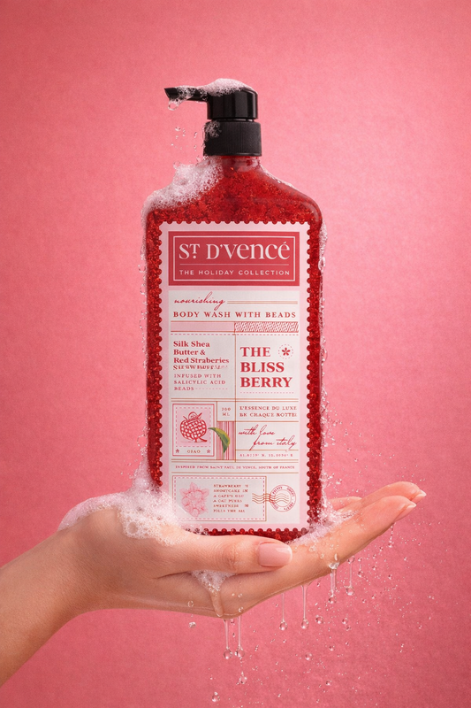Bliss Berry - Strawberry & Shea Butter Body Wash with Salicylic Acid