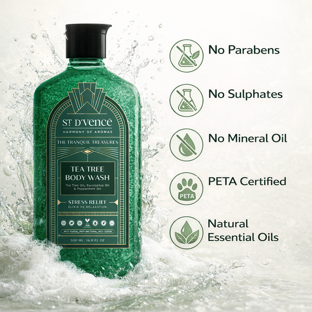 Tea Tree & Eucalyptus Body Wash 500 ml