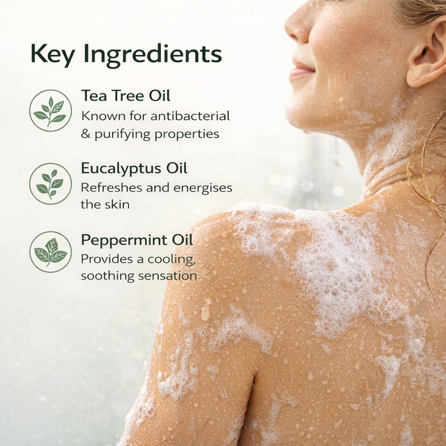 Tea Tree & Eucalyptus Body Wash 500 ml