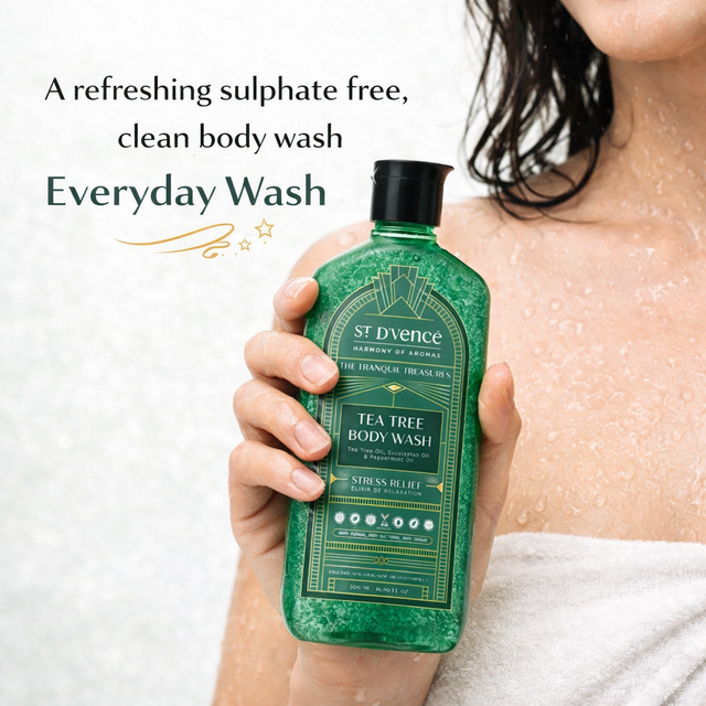 Tea Tree & Eucalyptus Body Wash 500 ml