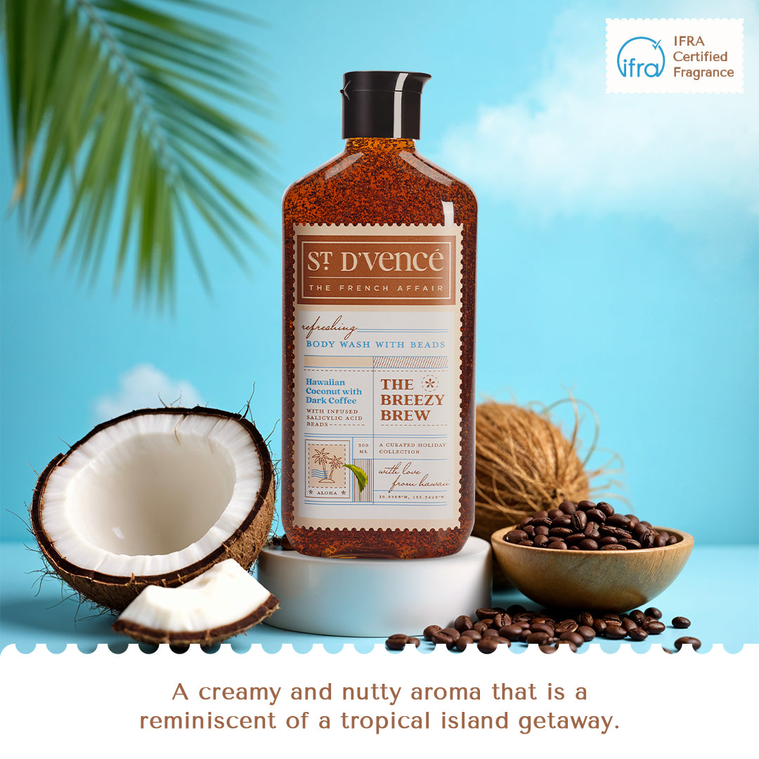 Breezy Brew - Coffee & Coconut Body Wash – St. D'vencé