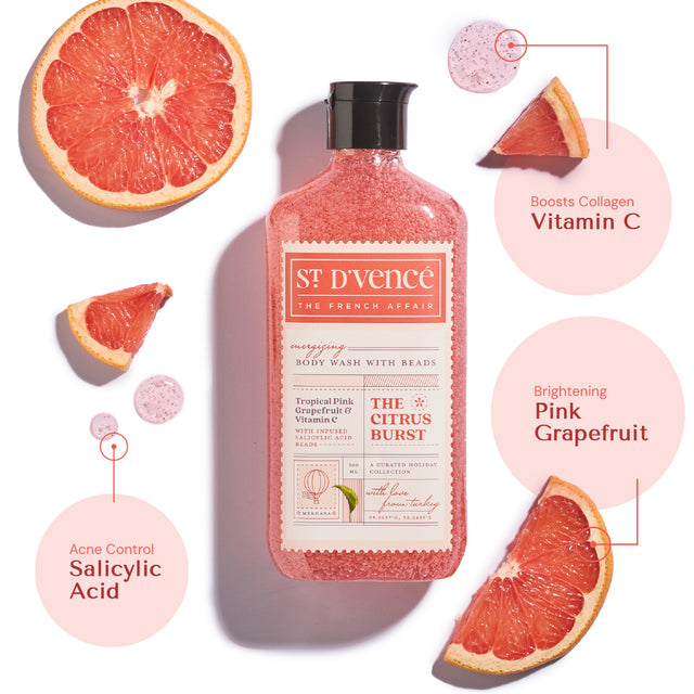 Citrus Burst - Grapefruit & Vit C Body Wash with Salicylic Acid