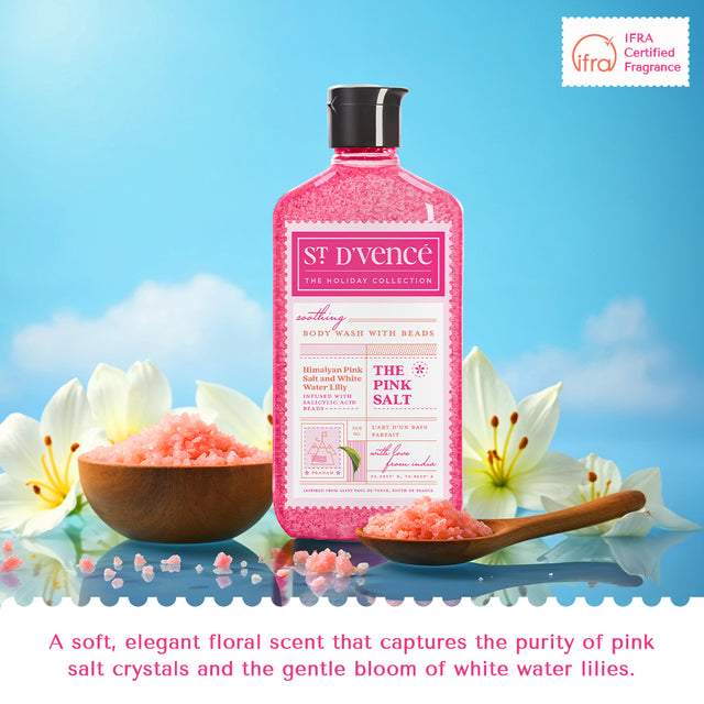 Pink Salt - Himalayan Pink Salt & White Water Lily Body Wash