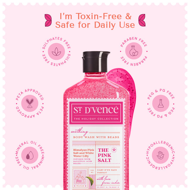 Pink Salt - Himalayan Pink Salt & White Water Lily Body Wash