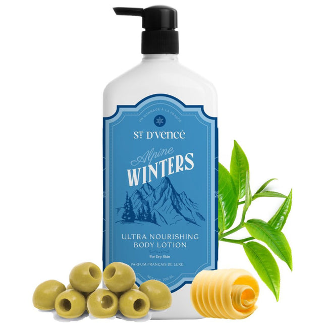 Lotion corporelle d'hiver à l'arbre à thé et au beurre de karité, 300 ml