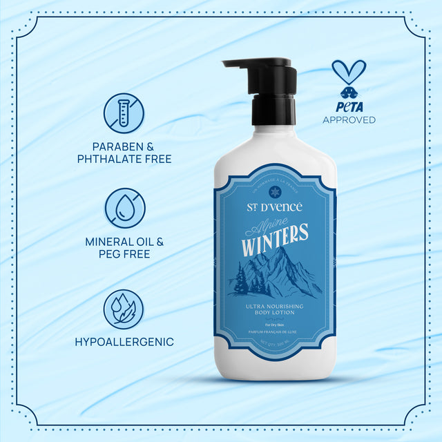 Lotion corporelle d'hiver à l'arbre à thé et au beurre de karité, 300 ml