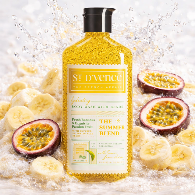 Summer Blend - Banana & Passion Fruit Body Wash with Salicylic Acid