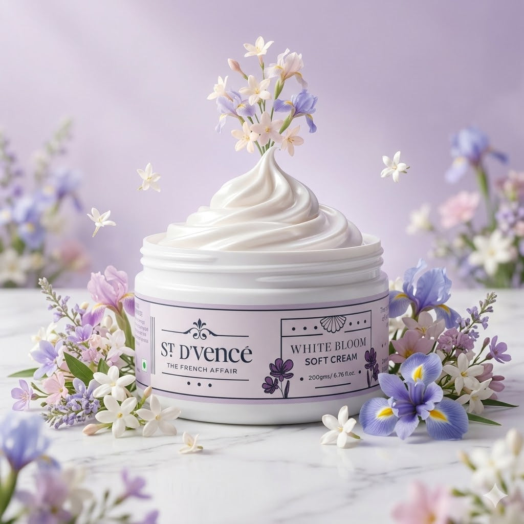 Summer Soft Face Cream - Jasmine & Iris 200 gm – St. D'vencé