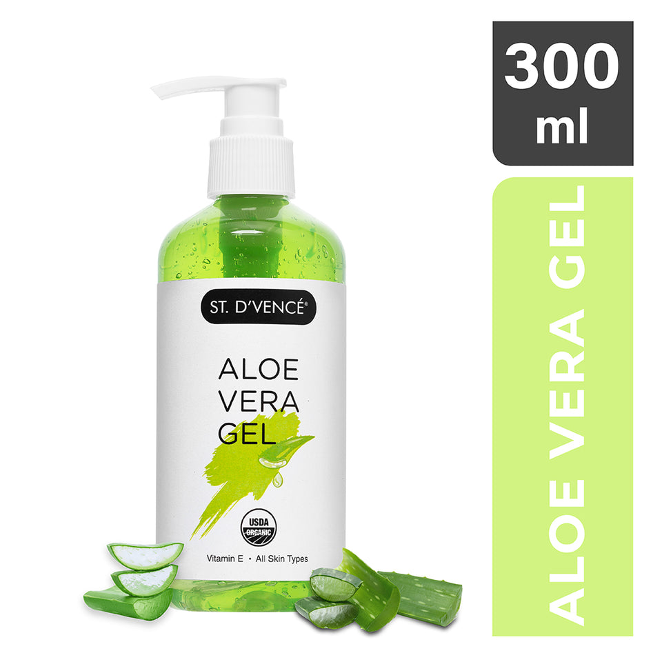 USDA Organic Aloe Vera Gel, 300 ml