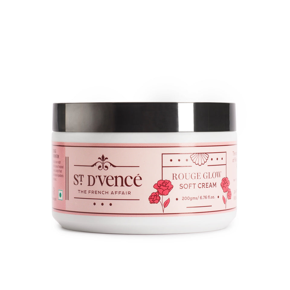 Rouge Glow - Rose & Redberry Soft Cream with Shea Butter, 200 gm