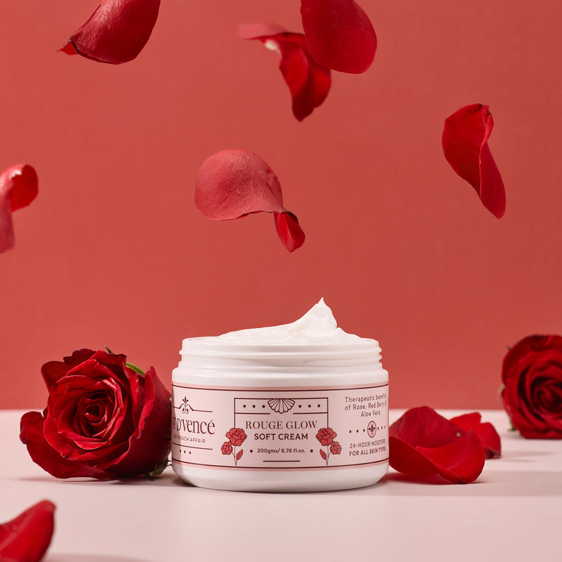 Rouge Glow - Rose & Redberry Soft Cream with Shea Butter, 200 gm