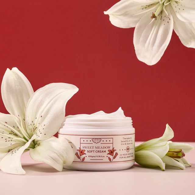 Summer Soft Cream Sweet Meadow - Lily, Iris Root, 200 gm