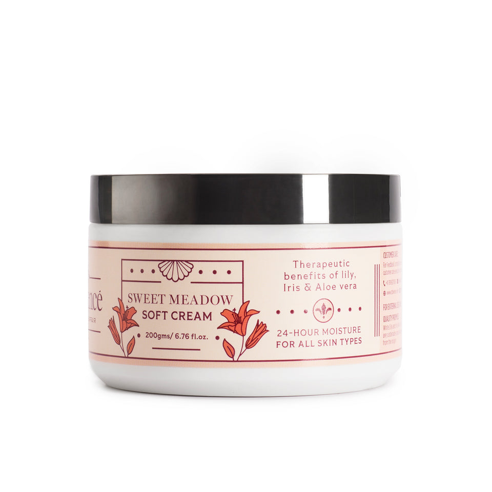 Sweet Meadow - Lily & Iris Root Soft Cream with Shea Butter, 200 gm