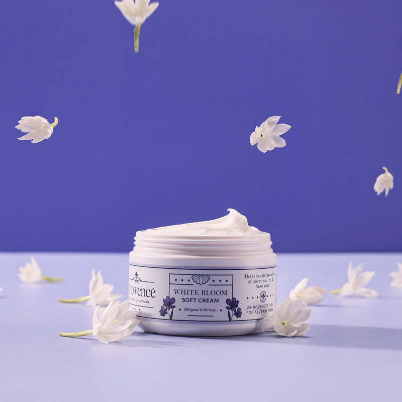 White Bloom - Jasmine & Iris Soft Cream with Shea Butter 200 gm